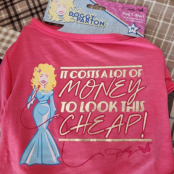 2 Dolly Parton Dog Tees - Picture 5 of 5